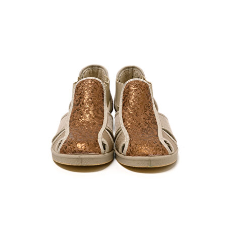 Kadın Sandalet 169 Green Life STRETCH WOMEN'S FOOTWEAR Brown