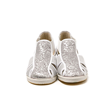 Kadın Sandalet 169 Green Life STRETCH WOMEN'S FOOTWEAR Silver