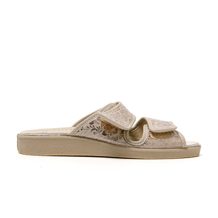 Kadın Sandalet 5688 Green Life STRETCH WOMEN'S FOOTWEAR Beige