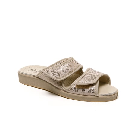 Kadın Sandalet 5688 Green Life STRETCH WOMEN'S FOOTWEAR Beige