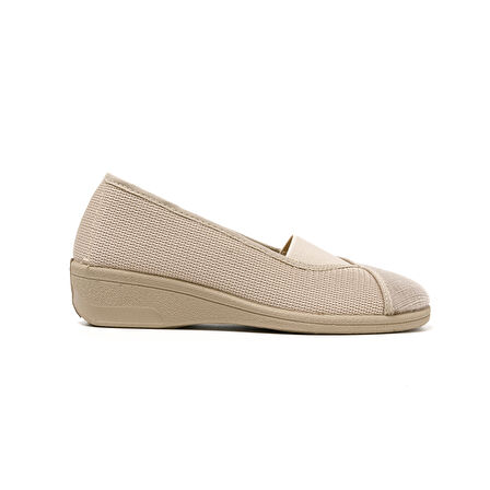 Kadın Sandalet 7337 Green Life STRETCH WOMEN'S FOOTWEAR Beige
