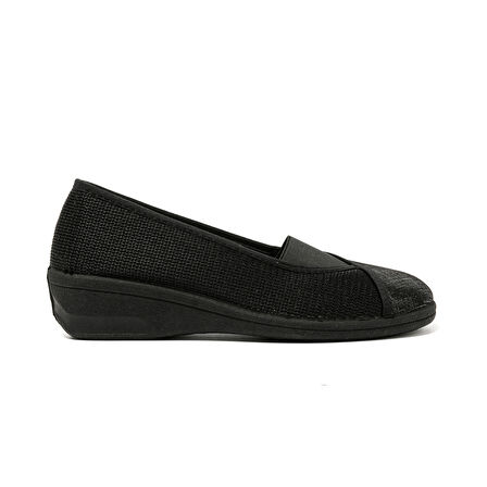 Kadın Sandalet 7337 Green Life STRETCH WOMEN'S FOOTWEAR Black