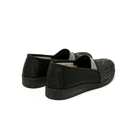 Kadın Sandalet 7827 Green Life STRETCH WOMEN'S FOOTWEAR Black