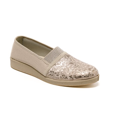 Kadın Sandalet 7827 Green Life STRETCH WOMEN'S FOOTWEAR Beige