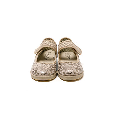 Kadın Sandalet 985 Green Life STRETCH WOMEN'S FOOTWEAR Beige