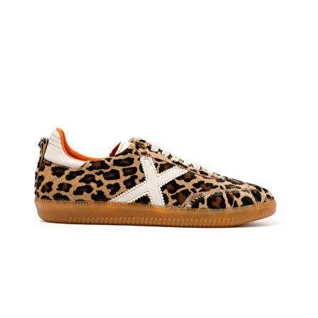 Kadın Sneaker ( Günlük) RC-25Y-088-M-VADE John May Leopar-Bej Cilt