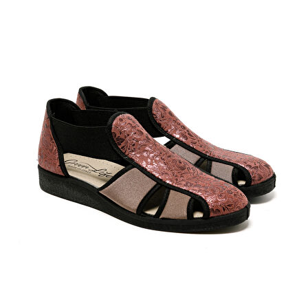 Kadın Sandalet 169 Green Life STRETCH WOMEN'S FOOTWEAR Pink
