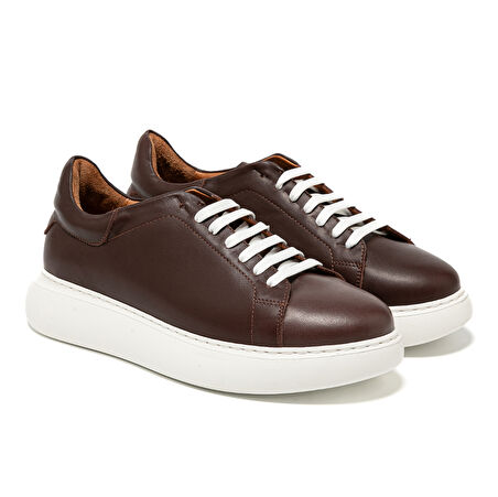 Erkek Sneaker ( Günlük) RC-25Y-058-R1960 John May Kahve Cilt