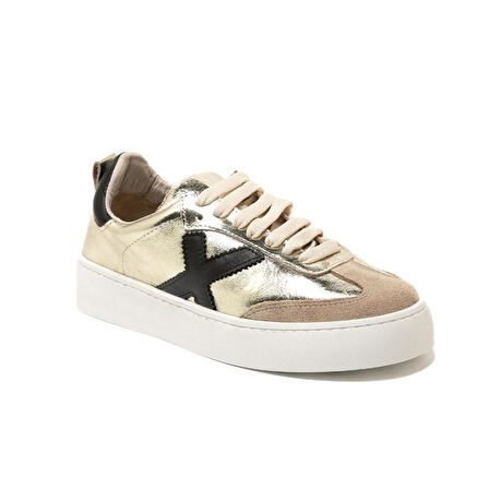 Kadın Sneaker ( Günlük) MAR-25Y-072-CLARA John May Gold Garni