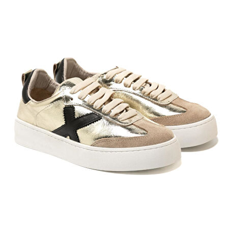 Kadın Sneaker ( Günlük) MAR-25Y-072-CLARA John May Gold Garni