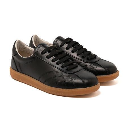 Kadın Sneaker ( Günlük) MAR-25Y-072-OTTAVIA John May Siyah Cilt