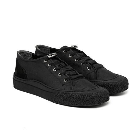 Erkek Sneaker ( Günlük) KA-C25806 John May Siyah Fayliza-Siyah Suet