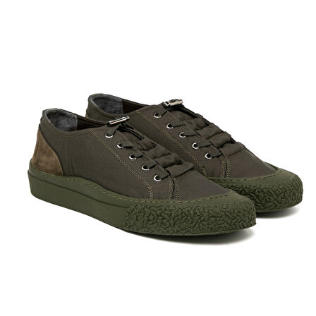 Erkek Sneaker ( Günlük) KA-C25806 John May Haki Fayliza-Haki Suet