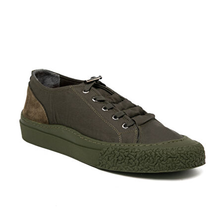 Erkek Sneaker ( Günlük) KA-C25806 John May Haki Fayliza-Haki Suet