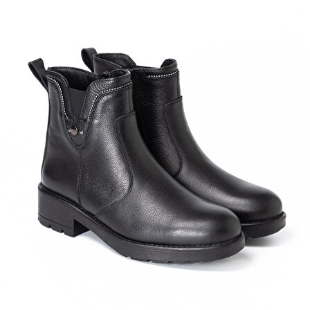 Kadın Bot SR-24103-1 John May Siyah