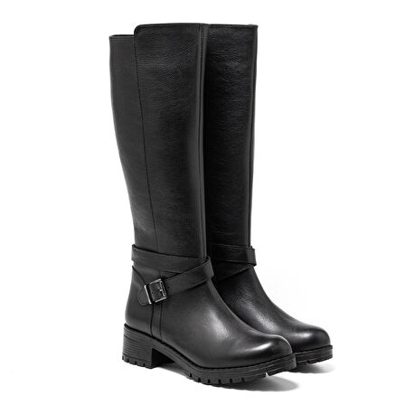 Kadın Çizme SR-26990-1 John May Siyah