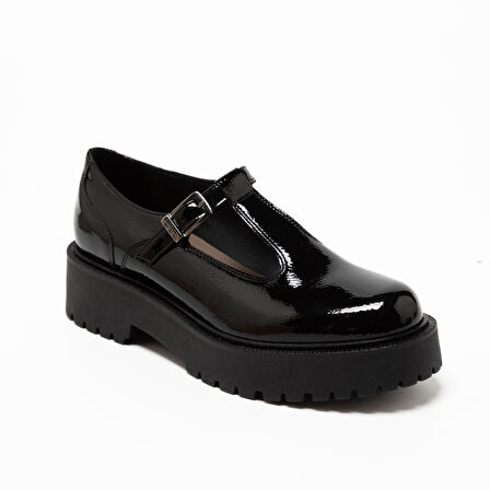 Kadın Oxford ( Klasik) 1M5774DS Donna Serena 5774DS NAPLAK AXEL Nero