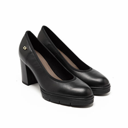 Kadın Topuklu/ Stiletto 483700DP Donna Serena 3700DP NAPPA PELLE Nero