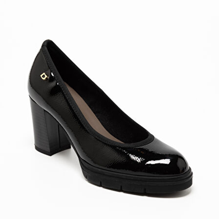 Kadın Topuklu/ Stiletto 483700DS Donna Serena 3700DS Naplak Axel Nero