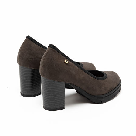 Kadın Topuklu/ Stiletto 483700DS Donna Serena 3700DS Camoscio Taupe