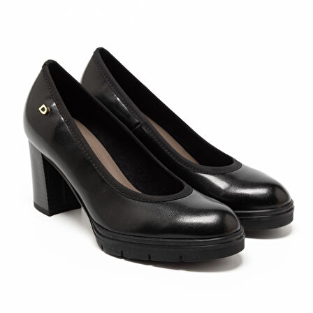 Kadın Topuklu/ Stiletto 483700DS Donna Serena 3700DS Vitello RY Nero