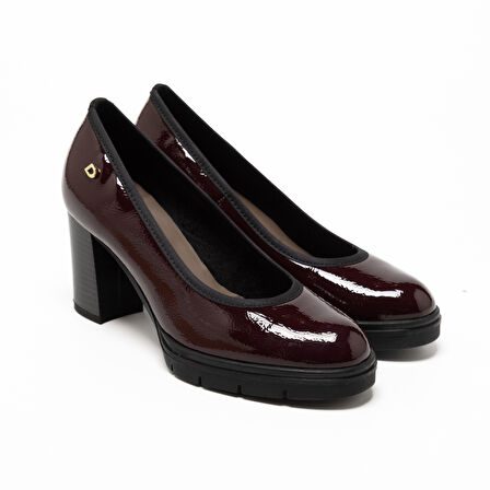 Kadın Topuklu/ Stiletto 483700DS Donna Serena 3700DS Naplack Bordeaux