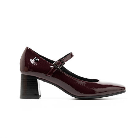 Kadın Oxford ( Klasik) 235743DS Donna Serena 5743DS SLIDE Naplack Bordeaux