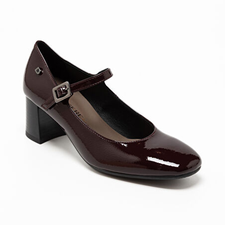 Kadın Oxford ( Klasik) 235743DS Donna Serena 5743DS SLIDE Naplack Bordeaux