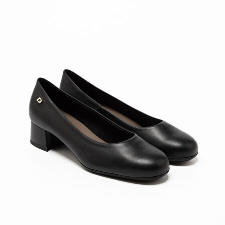 Kadın Topuklu/ Stiletto 4L5863DP Donna Serena 5863DP Nappa Pelle Nero