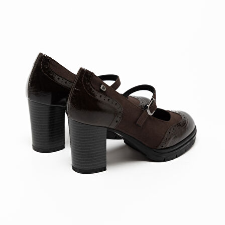 Kadın Topuklu/ Stiletto 485787DM Donna Serena 5787DM CAMOSCIO TDM/NAP PEL TD
