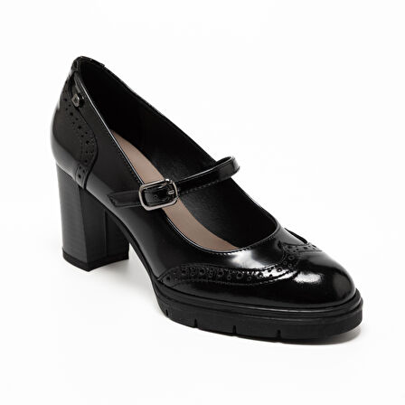 Kadın Topuklu/ Stiletto 485787DM Donna Serena 5787DM OXF RODI 3 NE/NAPL NERO