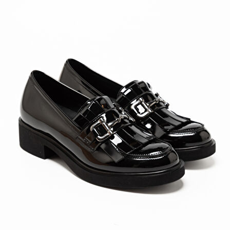 Kadın Oxford ( Klasik) 844003MK Donna Serena 4003MK VERNICE  NERA