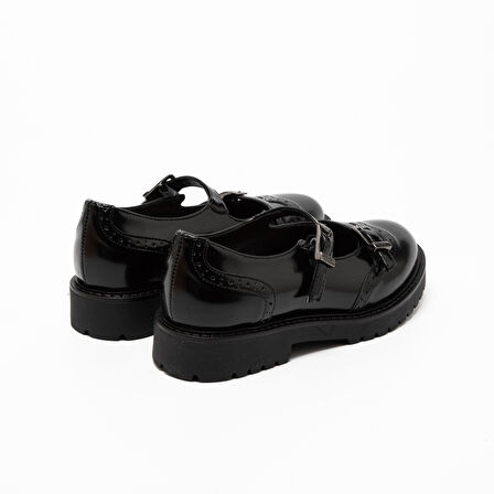 Kadın Oxford ( Klasik) 745784DM Donna Serena 5784DM ABRAS PEL NER/OXO NER