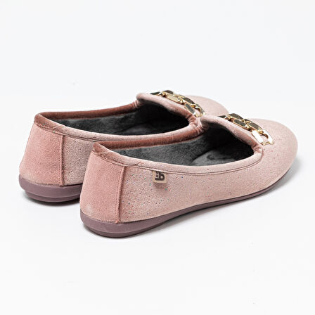 Kadın Babet IF5391 Berevere BAILARINA VULC. COPETE TERCIOPELO H048 Negro