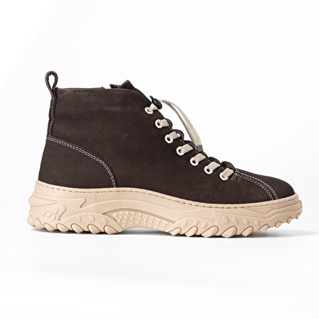 Kadın Bot MAR-25K-192-203 John May Kahve Nubuk