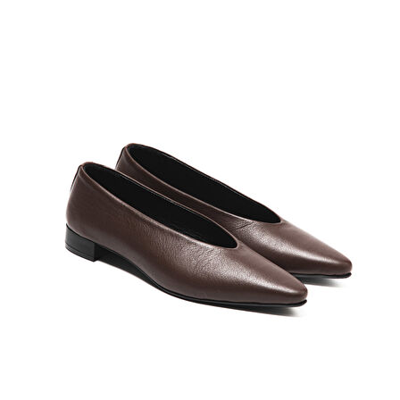 Kadın Topuklu/ Stiletto MAR-25K-241-KAREN John May Koyu Kahve