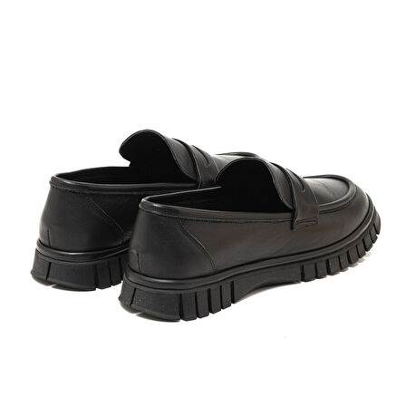 Kadın Oxford ( Klasik) MAR-25K-146-24408 John May Siyah 01