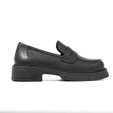 Kadın Oxford ( Klasik) MAR-25K-181-2026 John May Siyah Cilt