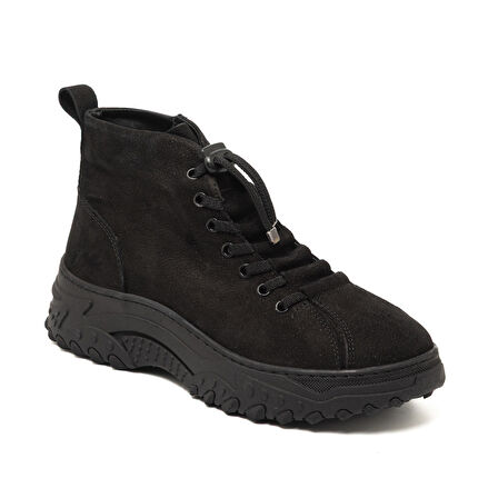 Kadın Bot MAR-25K-192-203 John May Siyah Nubuk