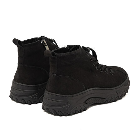 Kadın Bot MAR-25K-192-203 John May Siyah Nubuk