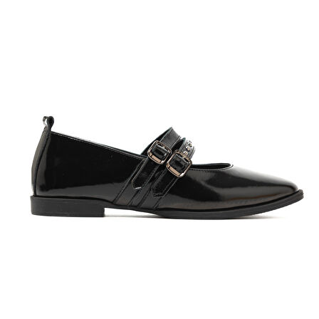 Kadın Oxford ( Klasik) MAR-25K-241-138 John May Siyah Rugan