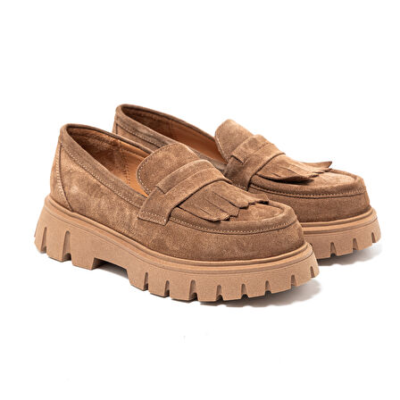 Kadın Oxford ( Klasik) RC-25K-001-210 John May Taba Süet