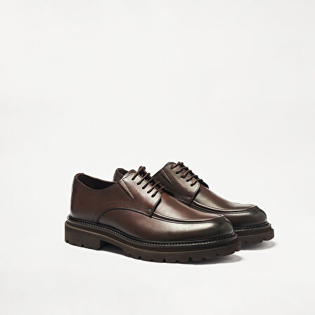 Erkek Oxford ( Klasik) OG-340 John May Kahve Deri