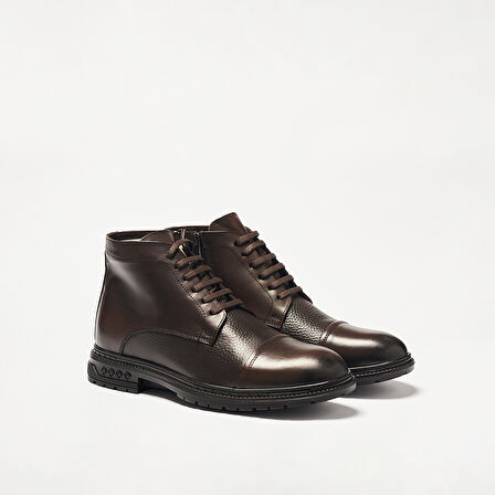 Erkek Bot OG-351 John May Kahve Deri