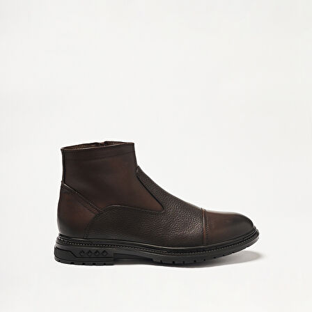 Erkek Bot OG-353 John May Kahve Deri