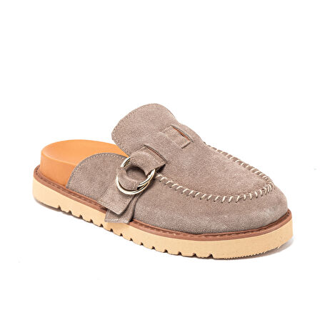 Kadın Terlik RC-26Y-180-59084 John May Bej Süet 17