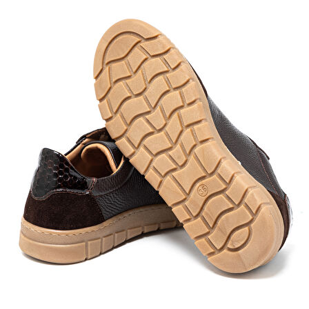 Kadın Sneaker ( Günlük) RC-26Y-055-7122 John May Kahve Süet-Kahve Fltr-Kahv Yln