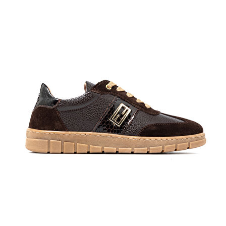 Kadın Sneaker ( Günlük) RC-26Y-055-7122 John May Kahve Süet-Kahve Fltr-Kahv Yln