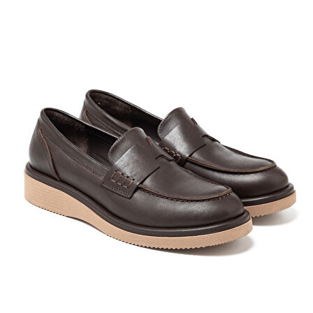 Kadın Oxford ( Klasik) RC-25K-001-25-515 John May 521 Kahve