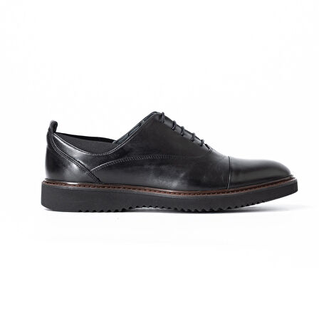 Erkek Oxford ( Klasik) KA-26Y-C4627 John May CASUAL Shoe Black Bambi